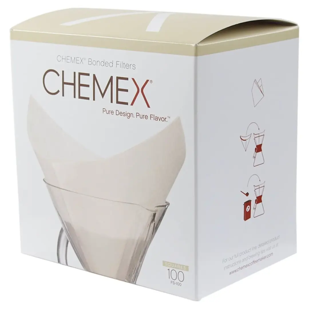 Chemex Filtre Kağıdı, 6-8 Cup ORJİNAL 100 Adet