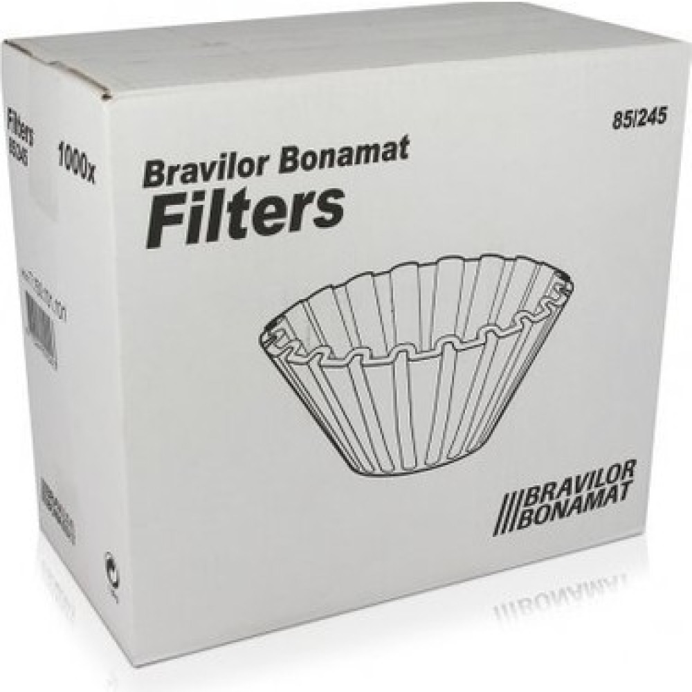 Bravilor Bonamat Kahve Makinesi Filtre Kağıdı, 85/245 mm, 1000'li