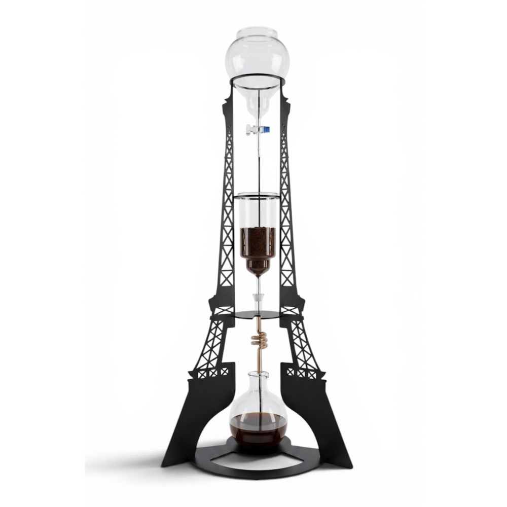 Cold Brew Demleme (Metal Stand), 2 Lt Kapasiteli - Cold Drip, Soğuk Kahve 